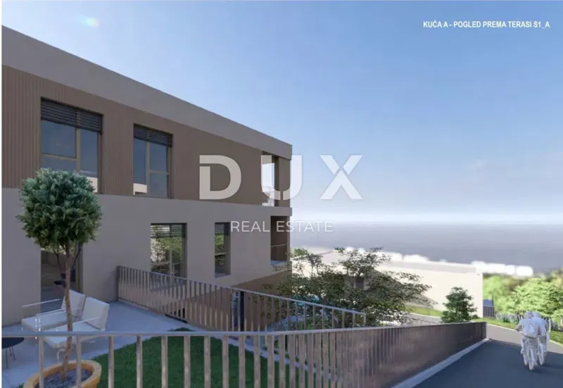 RIJEKA, KOSTRENA - Appartamento esclusivo di 141,72 m2, nuovo edificio con splendida vista mare + giardino di 59,94 m2 - S1-A – 2