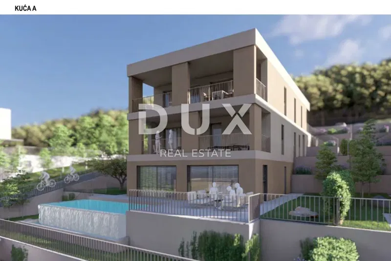 RIJEKA, KOSTRENA - Appartamento esclusivo di 141,72 m2, nuovo edificio con splendida vista mare + giardino di 59,94 m2 - S1-A – 3