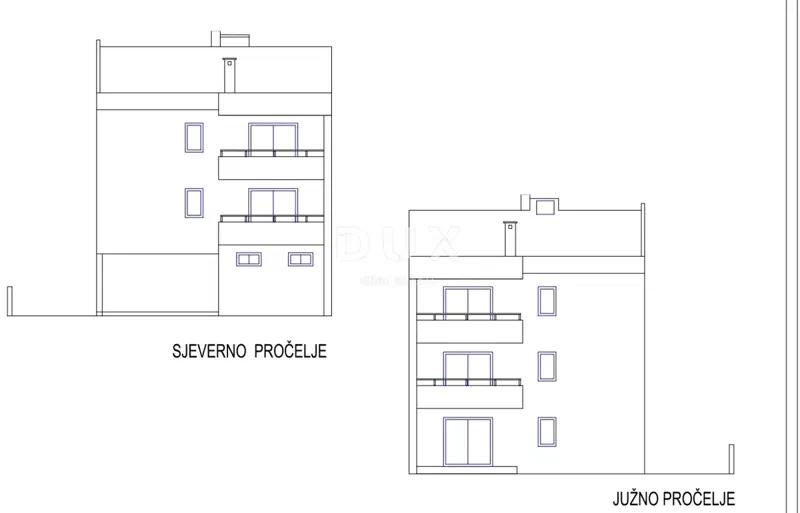 ISZTRIA, PÚLA – Tágas családi apartman 4 hálószobával, 2 parkolóhellyel és tetőtérrel – 3