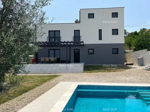 Modern house with a pool in Pula, just 1500 m from the sea – 2