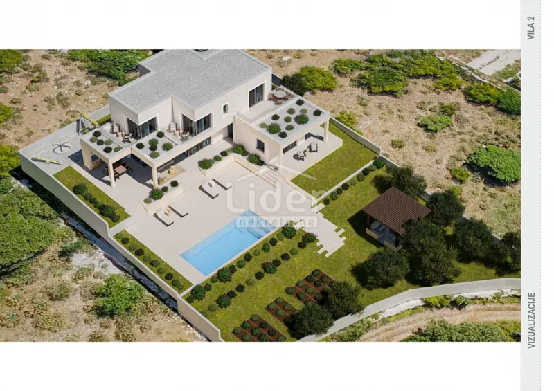 PAG, KOLAN, LUXUSVILLA MIT POOL UND MEERBLICK – 2
