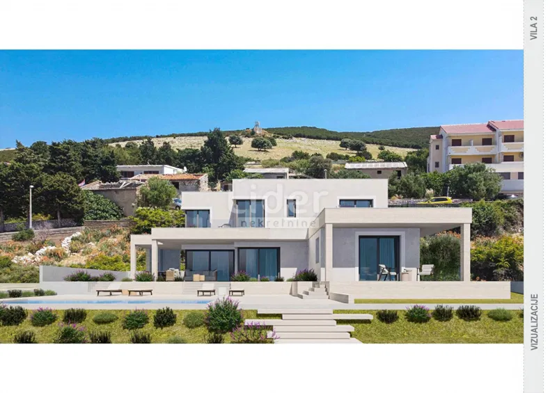 PAG, KOLAN, LUXUSVILLA MIT POOL UND MEERBLICK – 3