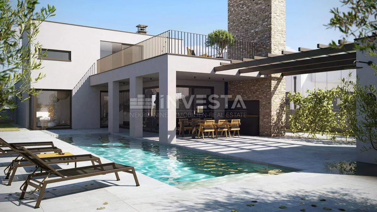 Modern villa - csendes elhelyezkedés