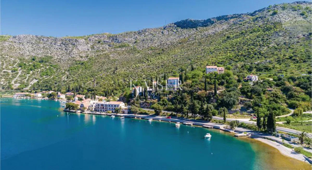Dubrovník, Zaton Mali - Exkluzívny stavebný pozemok s panoramatickým výhľadom na more