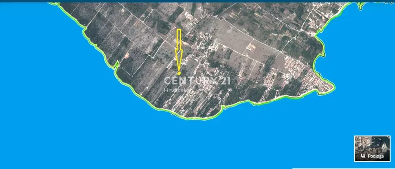 Vir - Zadar- poljoprivredno zemljište sa potencijalom za građevinsko br 11