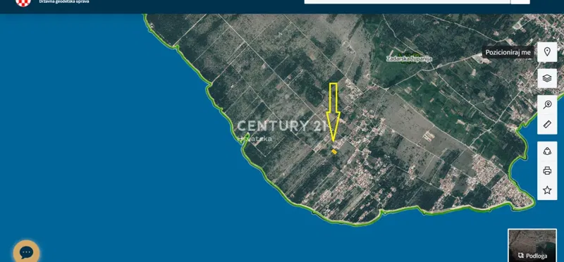 VIR- Zadar - kmetijska parcela s potencialom