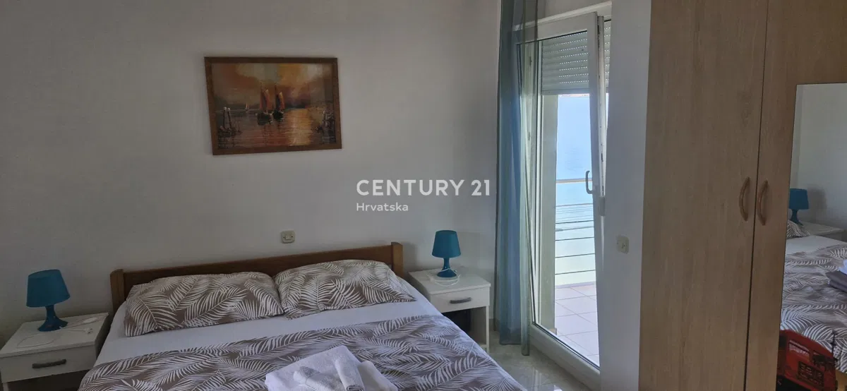 Tkon - isola di Pašman, appartamento con due camere da letto con vista mare e vicino alla spiaggia