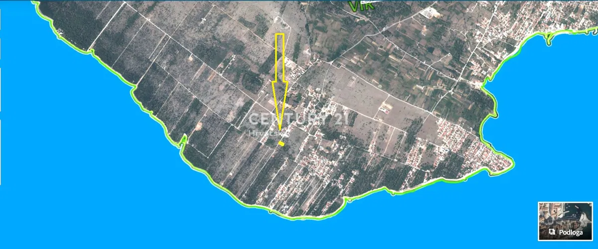 Vir - Torovi- Zadar -poljoprivredno zemljište sa potencijalom za građevinsko