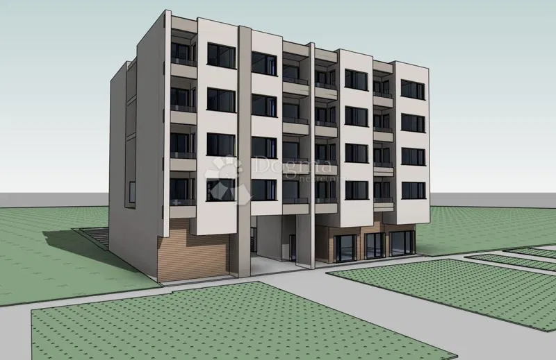 Lakás Novi Grad, Osijek, 60,38m2 – 2