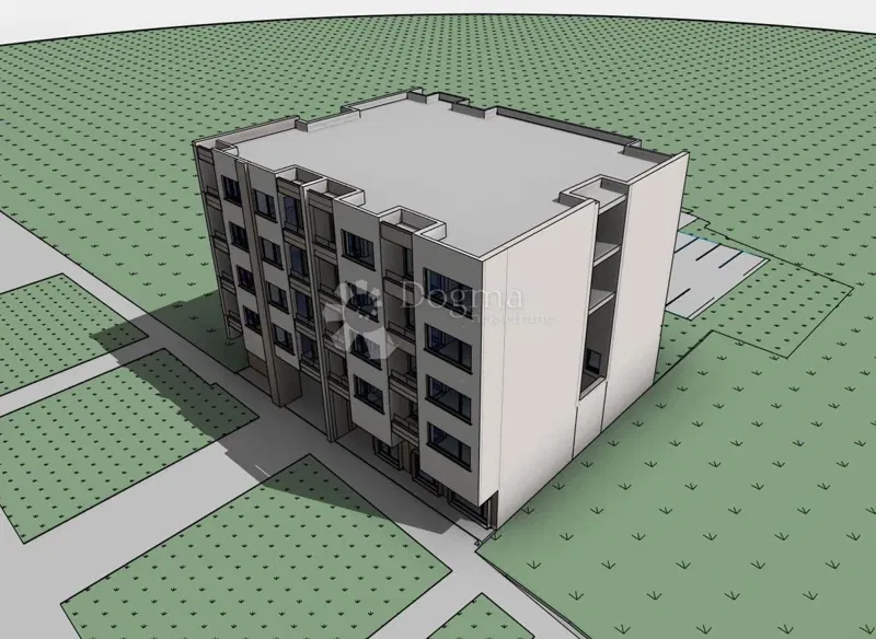 Lakás Novi Grad, Osijek, 60,38m2 – 3