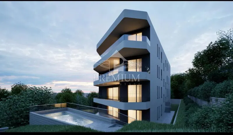 APPARTAMENTO IN ESCLUSIVA NUOVA COSTRUZIONE, GARAGE, BALCONE, PISCINA – 2