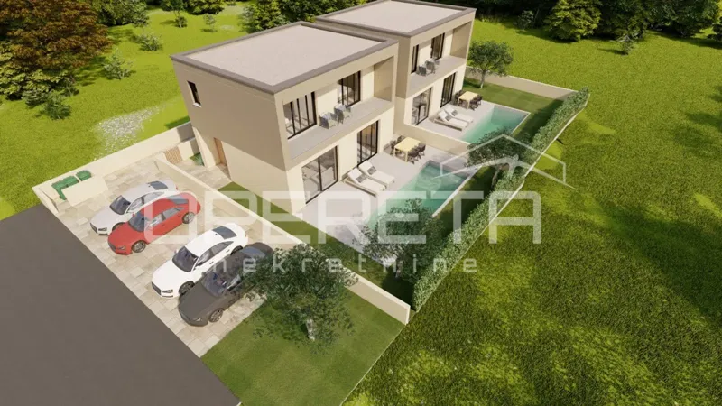 Poreč dintorni, Istria – nuova costruzione con piscina e vista mare – 3