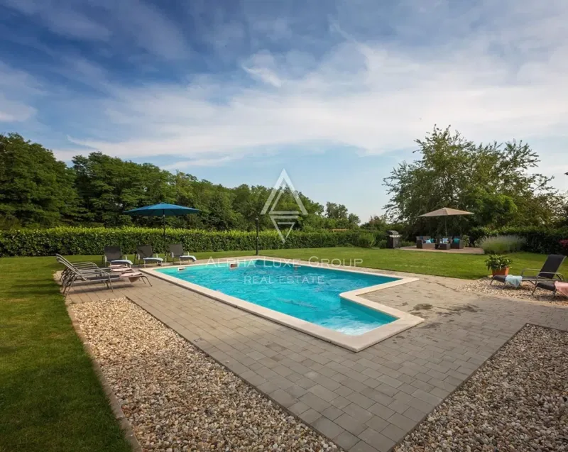 Istria, Visignano: Appartamento con piscina e giardino – 3