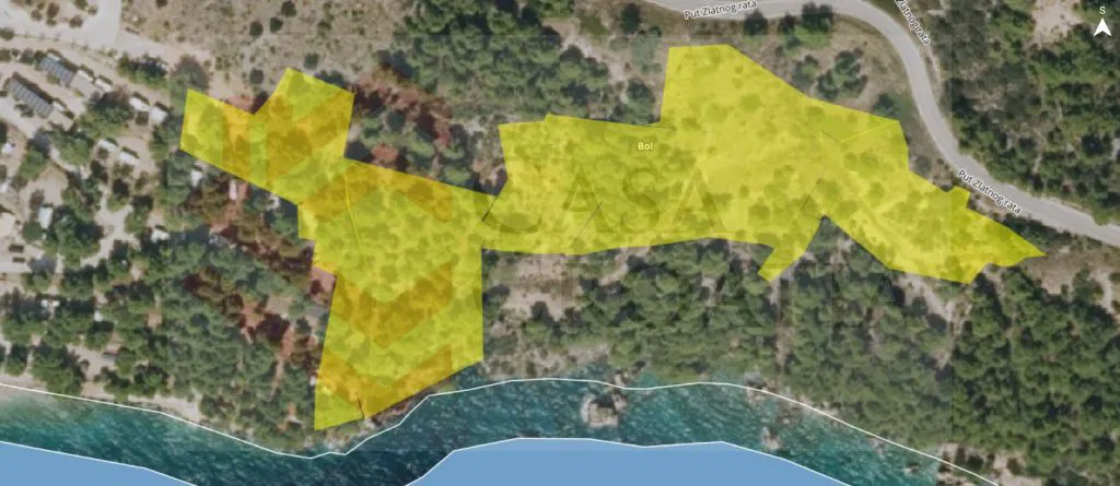 Građevinsko zemljište: Bol (Brač), 14.066 m2