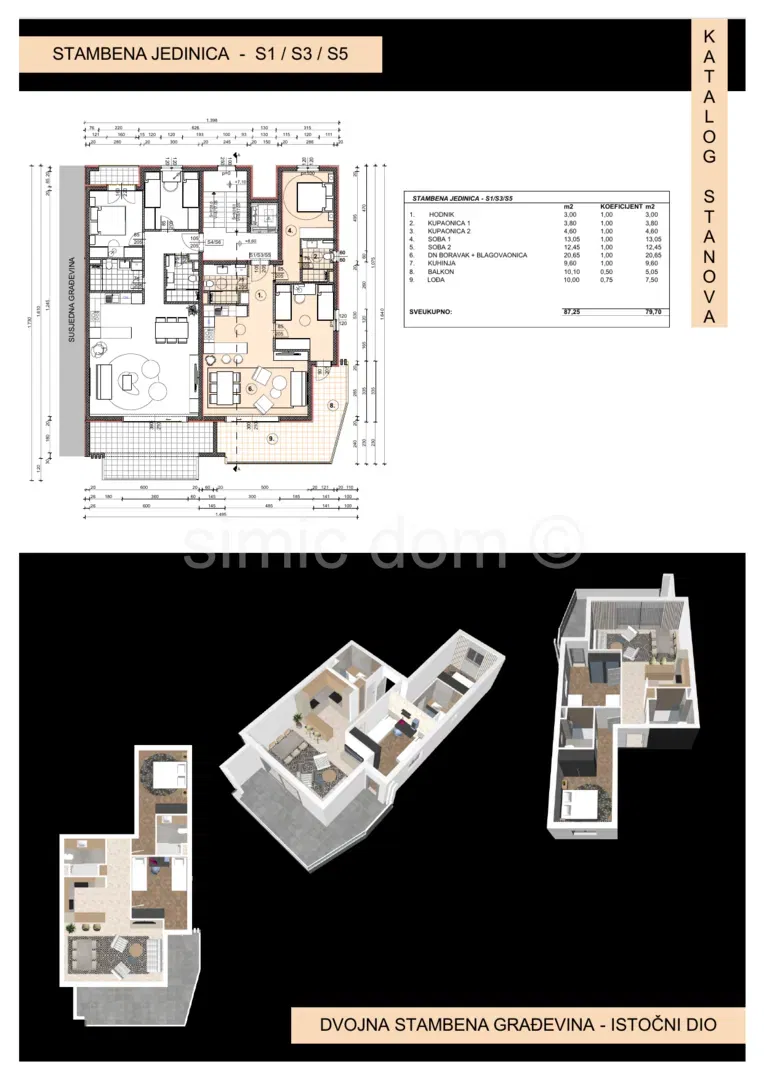 Two-bedroom apartment in an attractive location, Makarska – 2