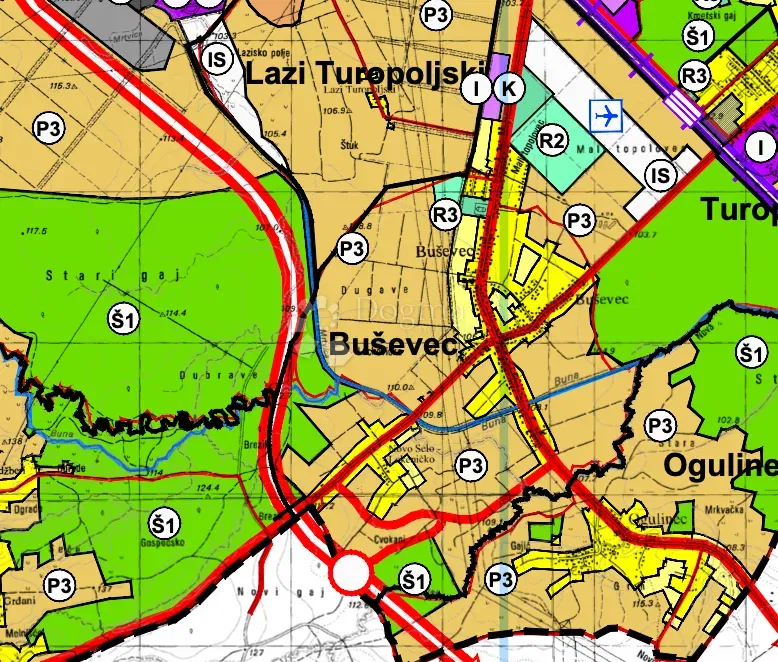 VELIKA GORICA, BUŠEVEC - GRAĐEVINSKO ZEMLJIŠTE 923 m2