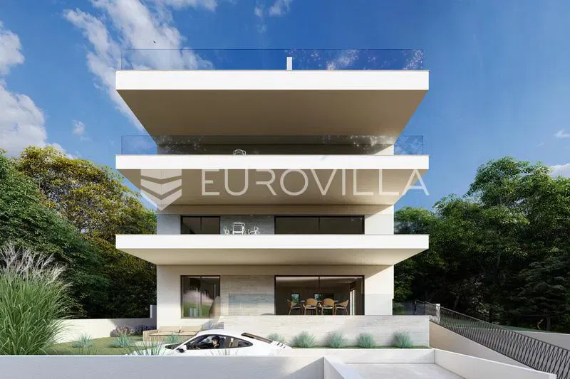 Zadar, Diklo - Luxury First-Floor Apartment with Sea View, 176 m² of Total Usable Area – 2
