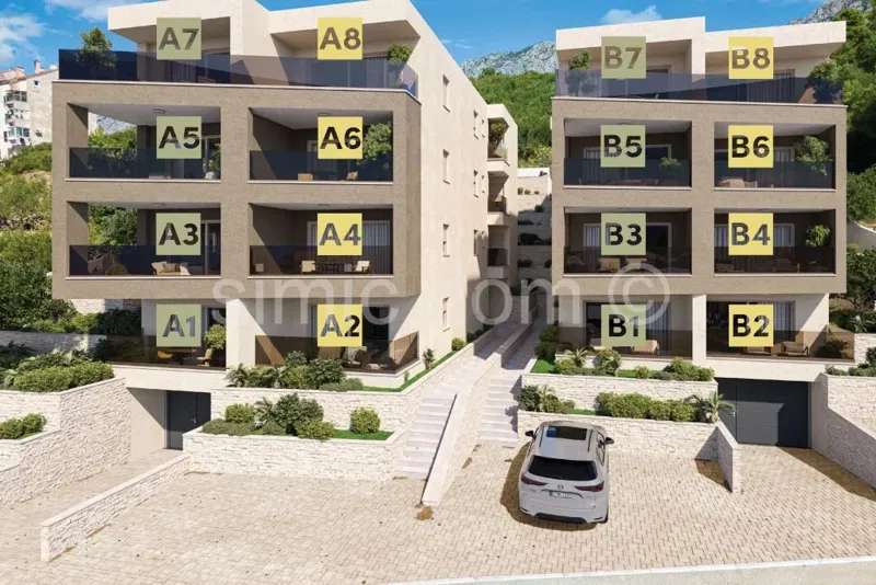 One-bedroom apartment with a view, Podgora – 2