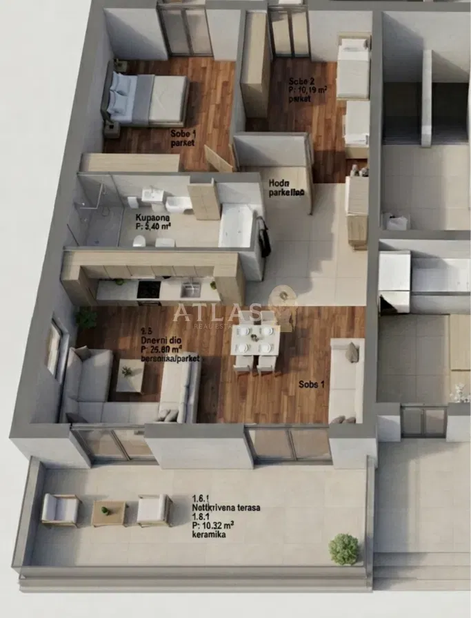 VIŠKOVO - TWO-ROOM APARTMENT IN A NEW BUILDING – 2
