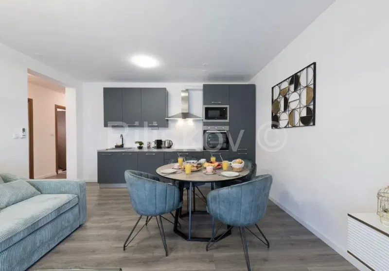 Modernly Furnished Apartment 200 m from the Sea, Žedno – 3
