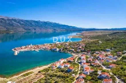 Zadar, Vinjerac, zemljište T1 zona 2.754 m2, 1. red do mora