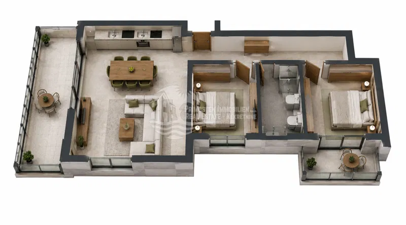 Prvi red uz more | Ekskluzivan apartman u Grebaštici – 3