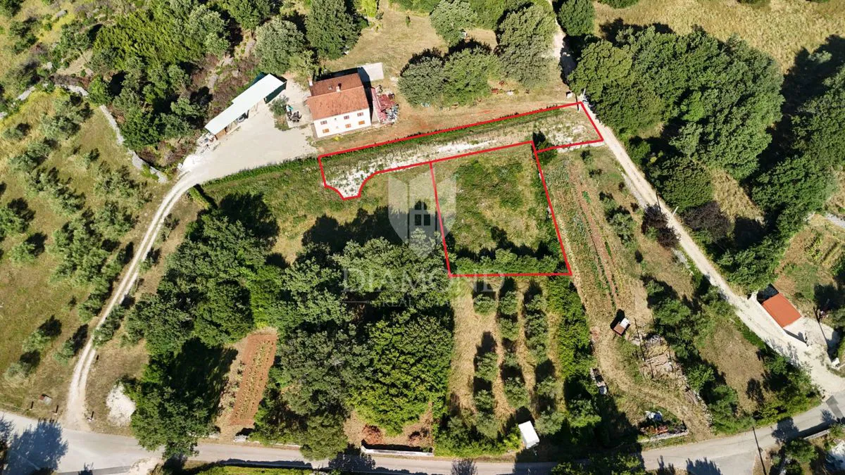 Istrien, Kanfanar, Umgebung, Baugrundstück in ruhiger Lage