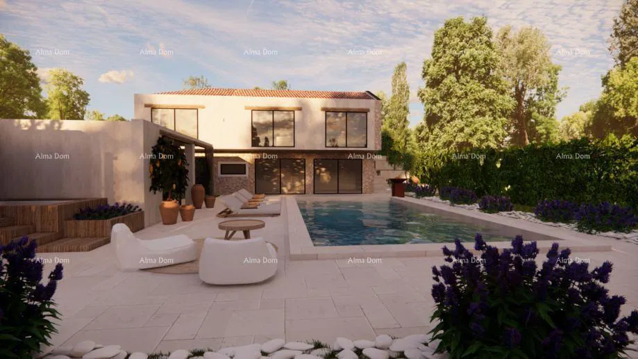 Građevinsko zemljište površine 1.089 m² Rakotule,  Karojba