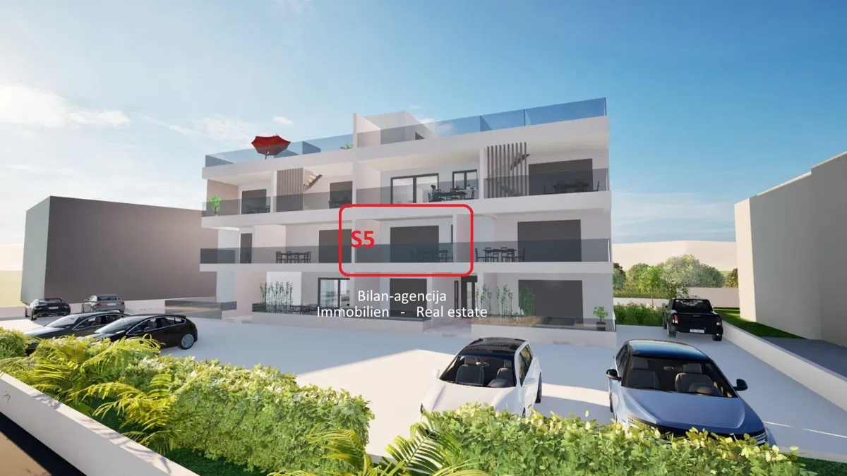 Novogradnja, apartman/garsonjera, 60 m do plaže