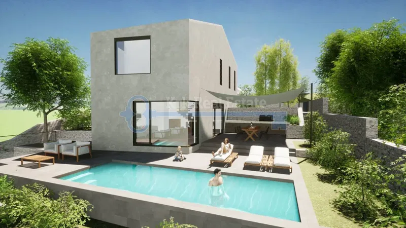 Grundstück Malinska, Malinska-Dubašnica, 599,88m2