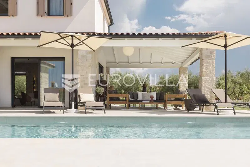 Istria, Poreč - Gedići, beautiful modern stone villa 165 m² with swimming pool – 2