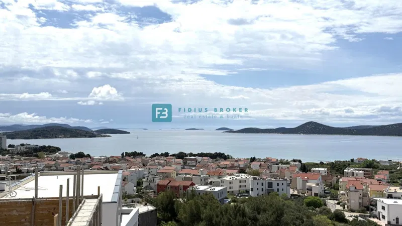 VODICE, novo, luksuzna hiša, bazen, pogled na morje, vrt, S3 – 3