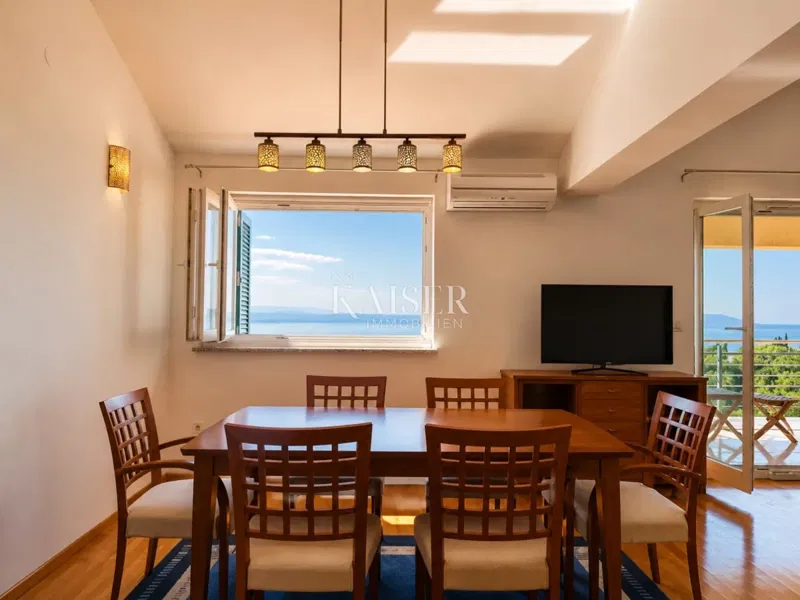 Opatija, Ičići – Panorámás tengeri kilátással rendelkező penthouse | 92 m² – 3