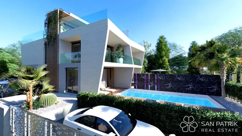 Boutique villa di architettura contemporanea con piscina e terrazza rooftop, a 70 m dal mare a Zadar – 3