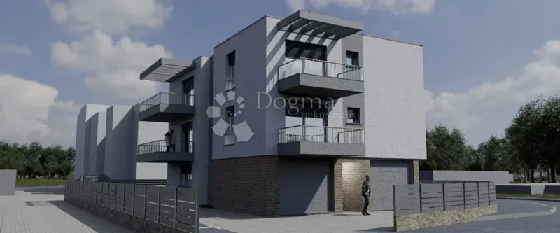 Škatari – novogradnja 2S+DB, 54,97 m², balkon, podno grijanje, PDV uključen – 2