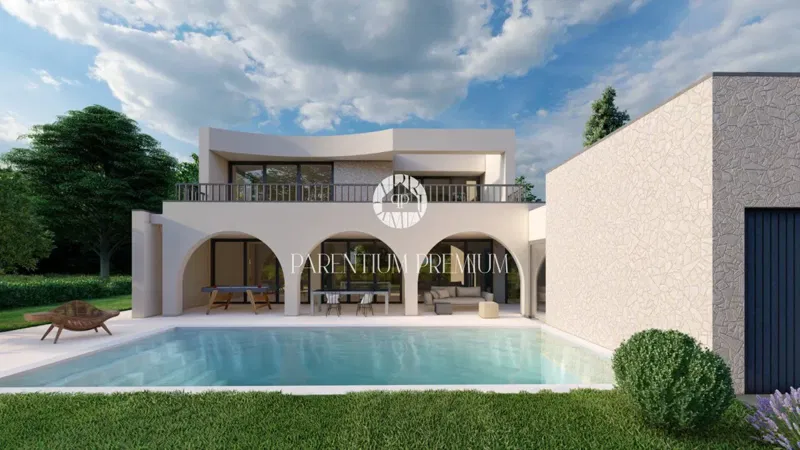 Poreč, villa bifamiliare di lusso con vista mare – 3