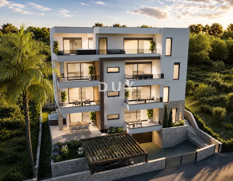 PRIMOŠTEN – Apartment with sea view, garden, jacuzzi and garage – 2