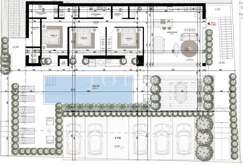 Land Rabac, Labin, 605m2 – 3