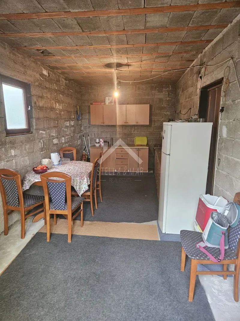 House, unfinished floor with connections and auxiliary building - Galovac, Zadar – 2
