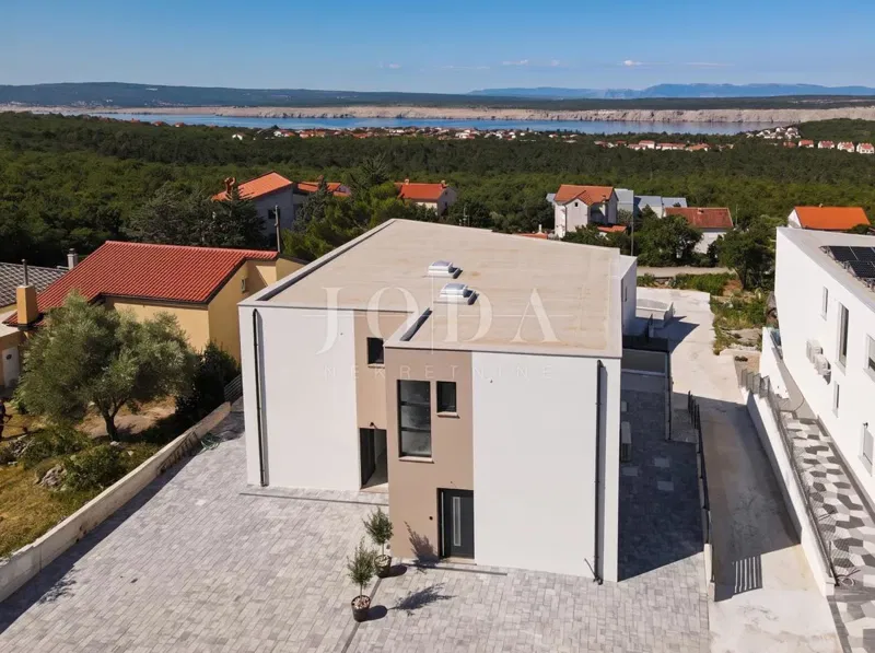 Jadranovo, casa bifamiliare con piscina in costruzione grezza – 2