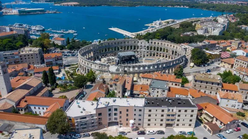 New construction Pula center - 34 m2, 1 bedroom + living room, ground floor A01 – 2