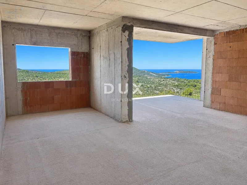 DALMATIA, PRIMOŠTEN – Apartment 2 bedrooms + living room 73.45 m², sea view and garage space – 2