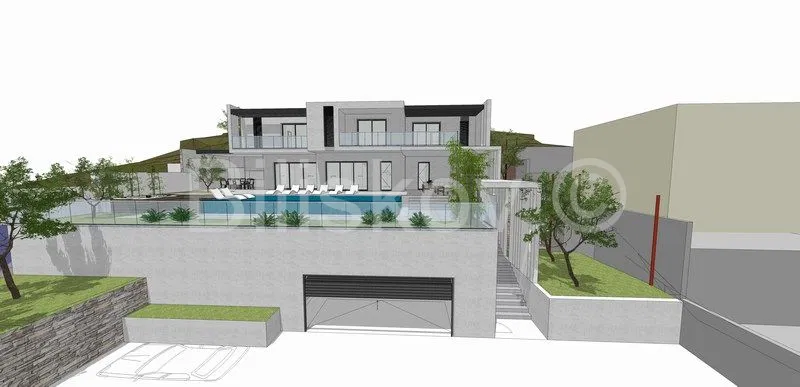 Stanići, parcela za gradnju s projektom i dozvolom, prodaja