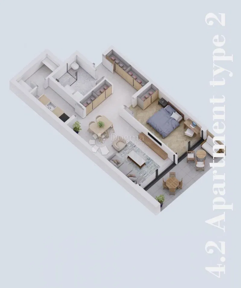 Nowy budynek premium, mieszkanie 66 m2 + podwórko - Rovinj, okolica – 2