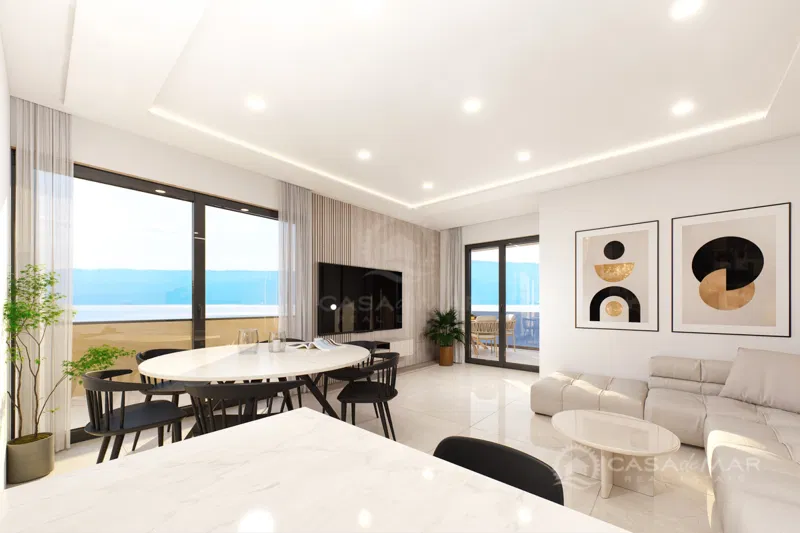 Prva vrsta do morja! Apartma v pritličju z vrtom in jacuzzijem - Novogradnja Novi Vinodolski – 3