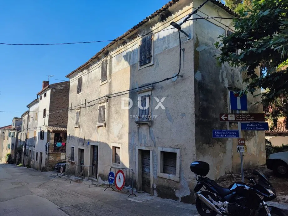 ISTRIA, MOMJAN - Casa indipendente in pietra istriana
