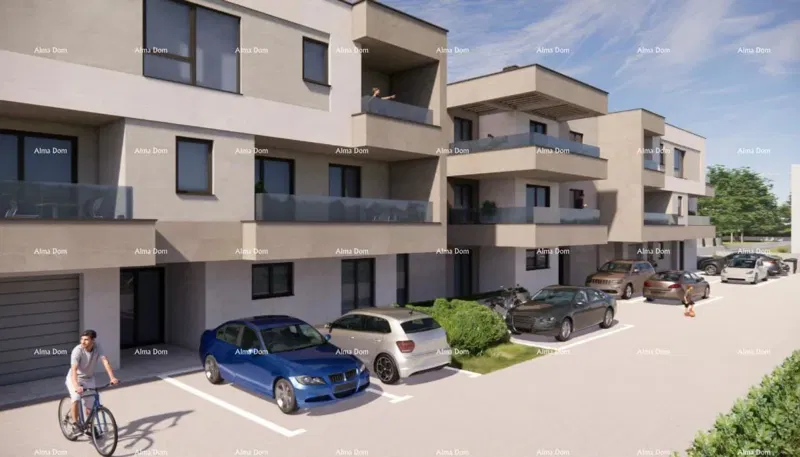 Sale of apartments under construction - new residential complex, Pula! Apartment D zg A1 – 3
