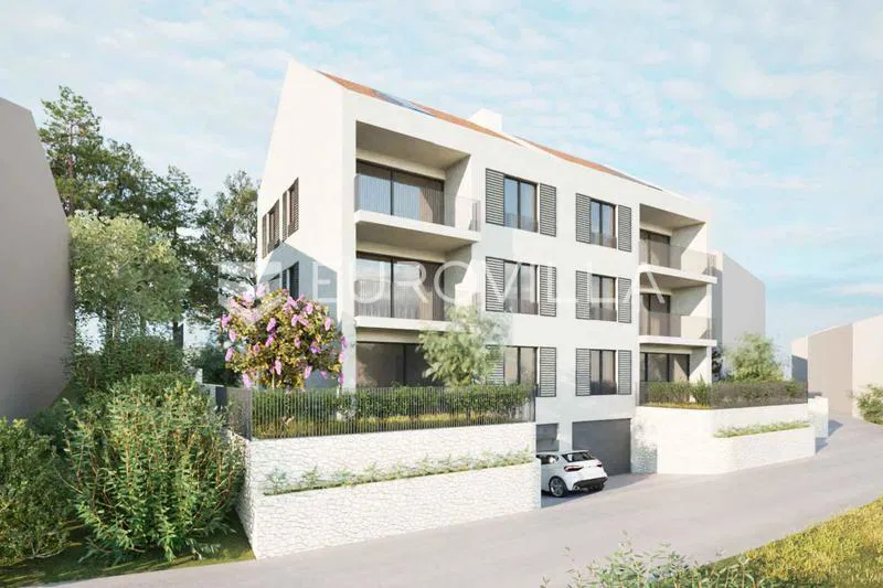 Brač, Postira, trosoban penthouse u novogradnji