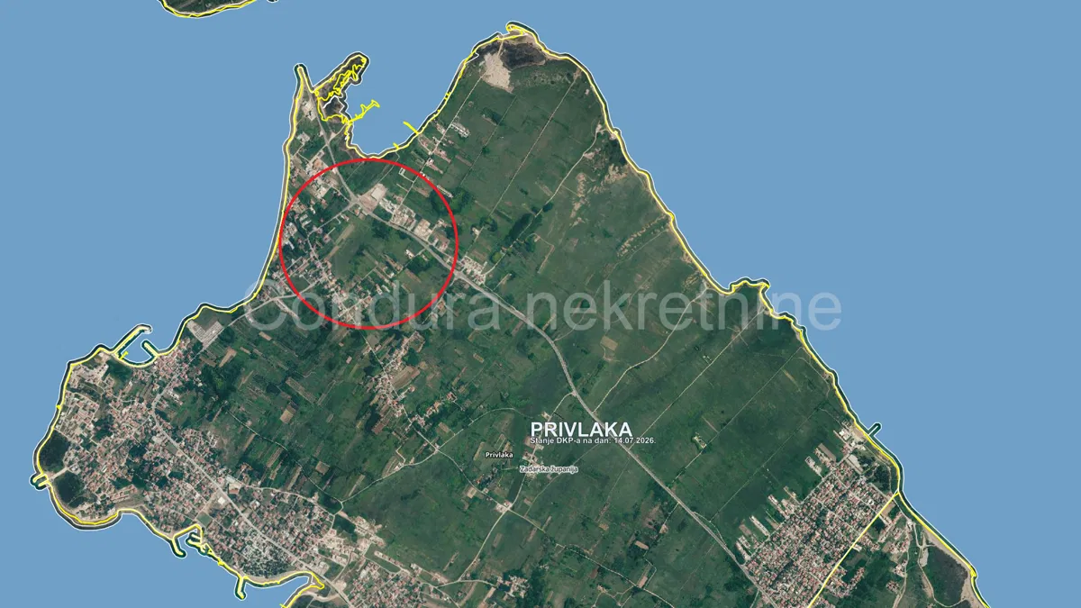 Privlaka – Na prodaju je građevinsko zemljište 1.130 m².