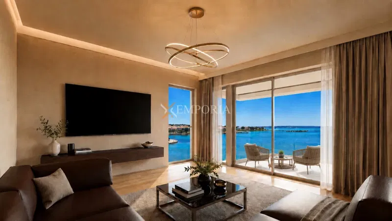 Privlaka – penthouse with roof terrace, first row to the sea – 3
